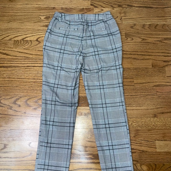Laundry By Shelli Segal Gray Plaid Skinny Pants - Picture 11 of 12